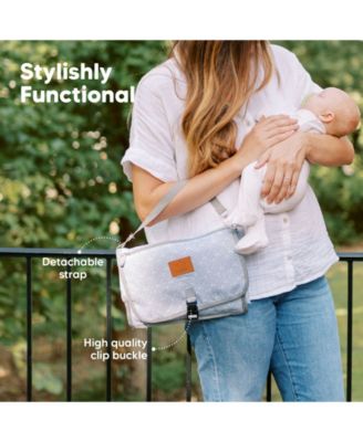 Ezee Diaper Changing Pad, Portable Diaper Changing Mat, Waterproof Foldable Diaper Changing Pad