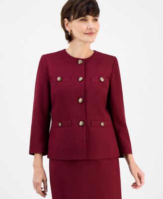 Women's Pencil Skirt Suit Set, Regular & Petite