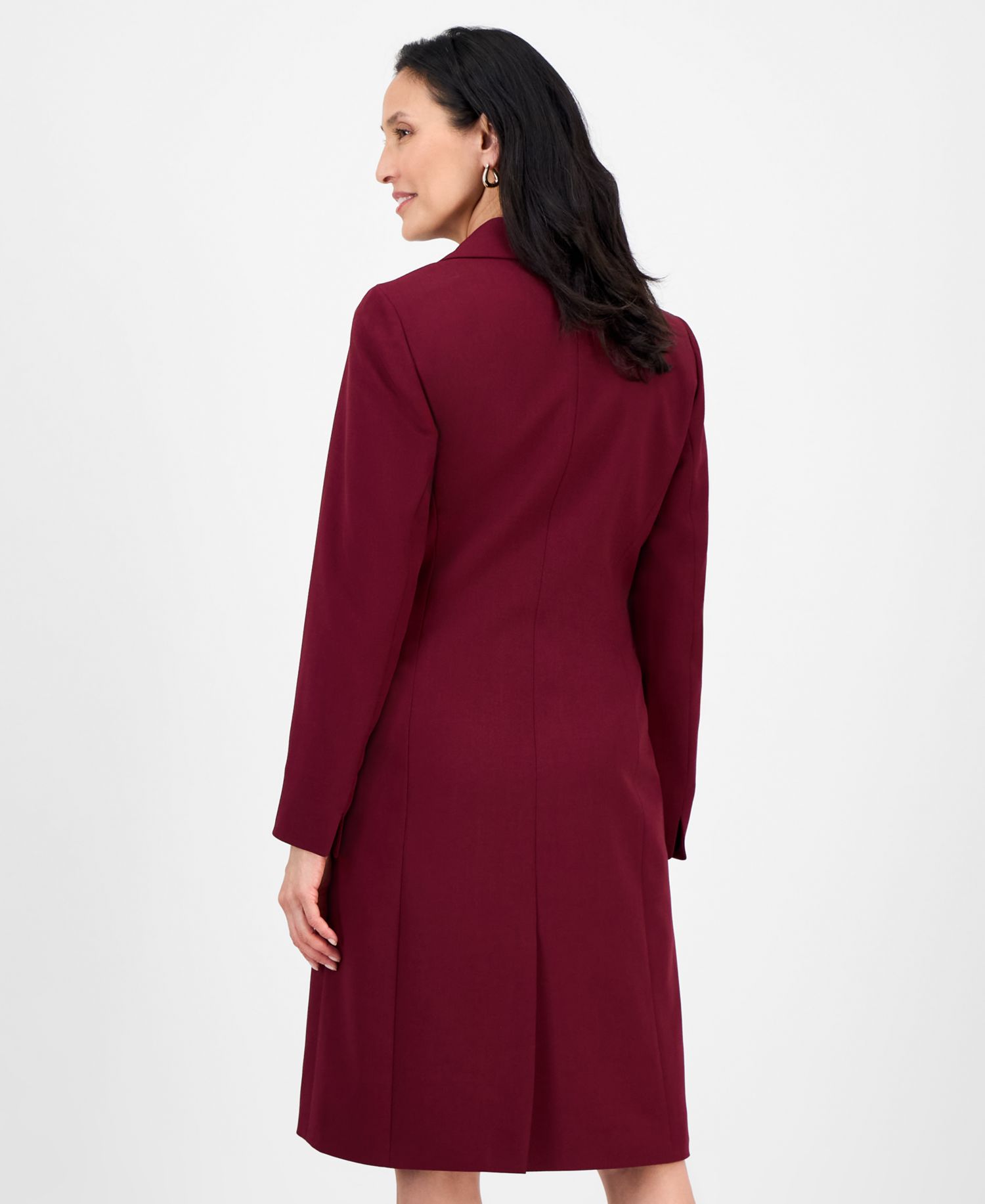 Women's Topper Jacket & Sleeveless 2 Piece Dress Suit, Regular & Petite