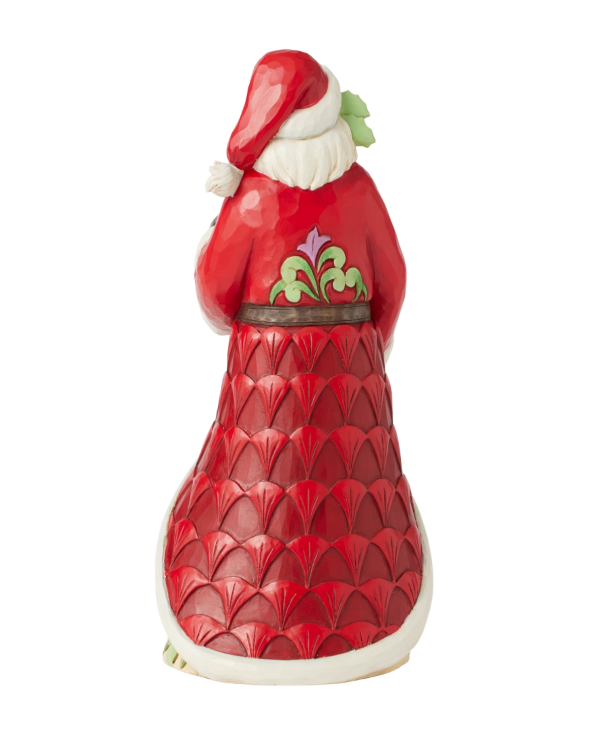 Jim Shore Santa Believe Wreath Figurine In Multi