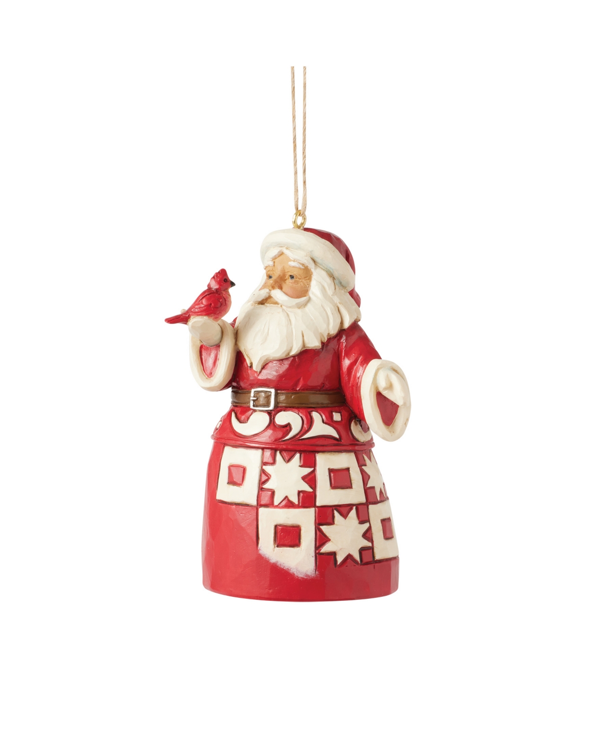 Jim Shore Nordic Noel Santa Ornament