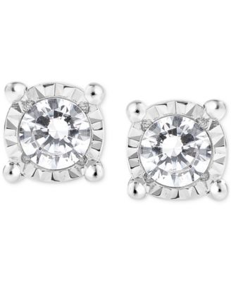 Diamond Stud Earrings (1/4 ct. t.w.) in 14k White Gold