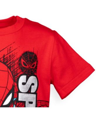 Boys Marvel 4 Pack T-Shirts