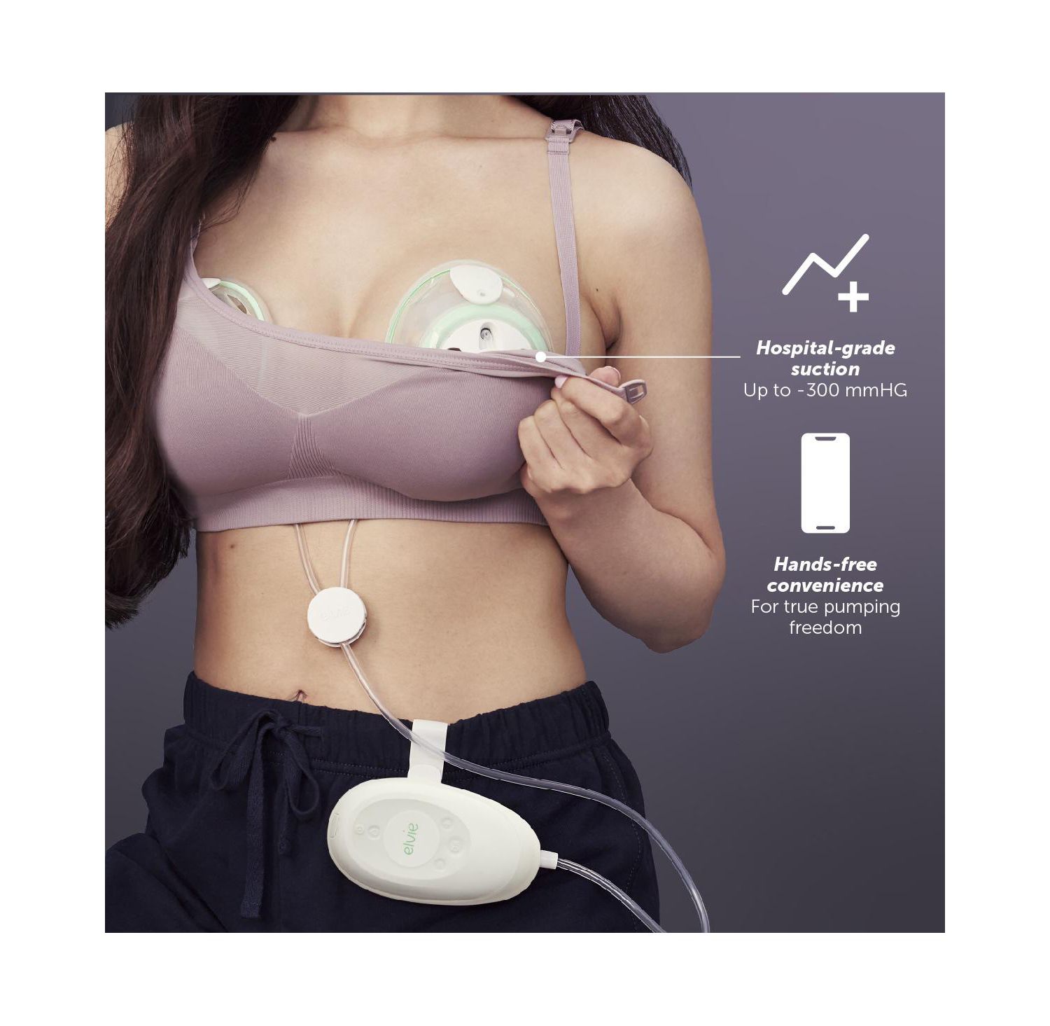 Baby Stride: Hospital-Grade Suction Breast Pump