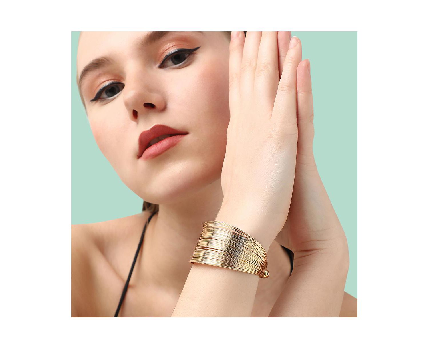 Wired Cuff Bracelet