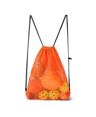 19"x15" Mesh Drawstring Backpack Bag for Sports Gym Gear, Backpacking, Camping Gear, Travel (Several Colors Available)