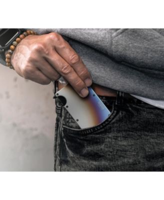 Men's RIDGE WALLET - Burnt Titanium: Money Clip