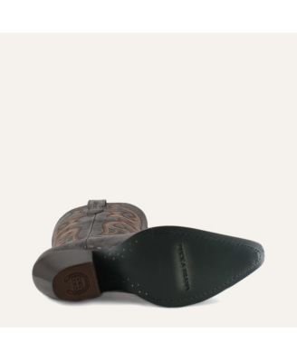 Tessa Fine Leather Cowgirl Boots - Stylish Western Footwear & Comfort By Buck & Brana