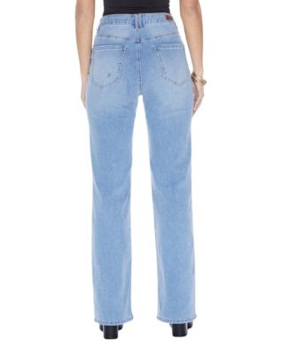 Women's Flex Back Skyscraper Wide Leg Jeans