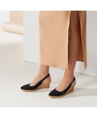 Palomera Canvas Espadrille Wedges