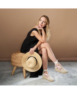 Escala Canvas Espadrille Wedges