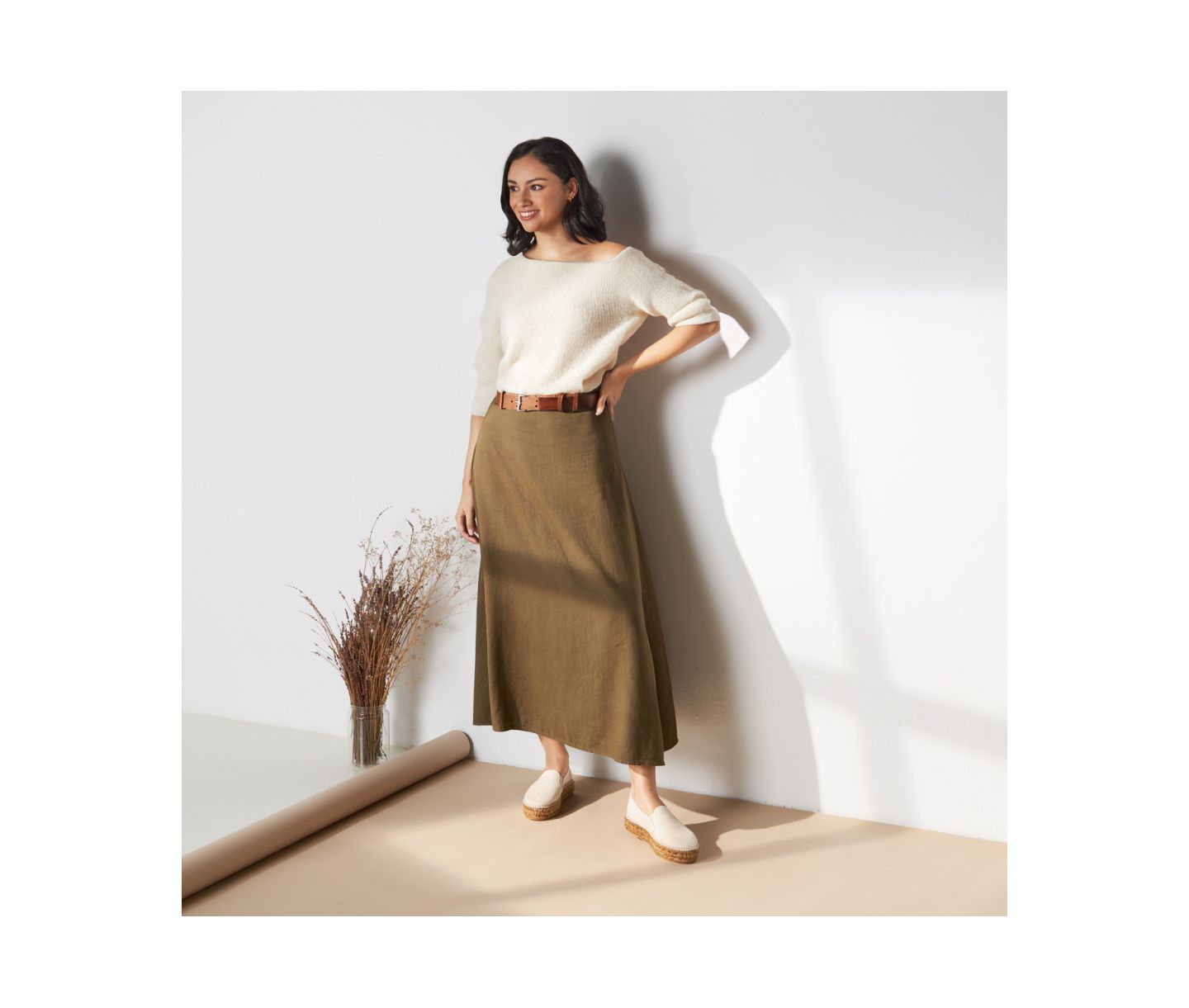 Женские сандалии VISCATA Castell Canvas Espadrille Platforms Slip on, цвет: Бежевый — фото 5