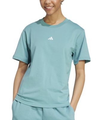 adidas - Women's Cotton Essentials Small-Logo T-Shirt