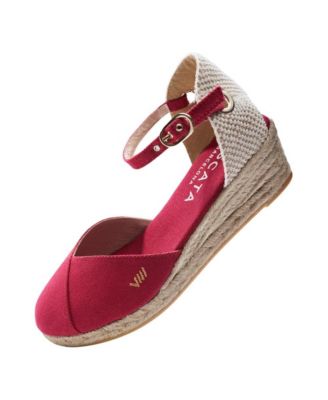 Pubol Limited Edition Canvas Espadrille Wedges