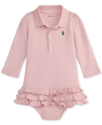 Polo Ralph Lauren - Baby Girls Ruffled Polo Dress