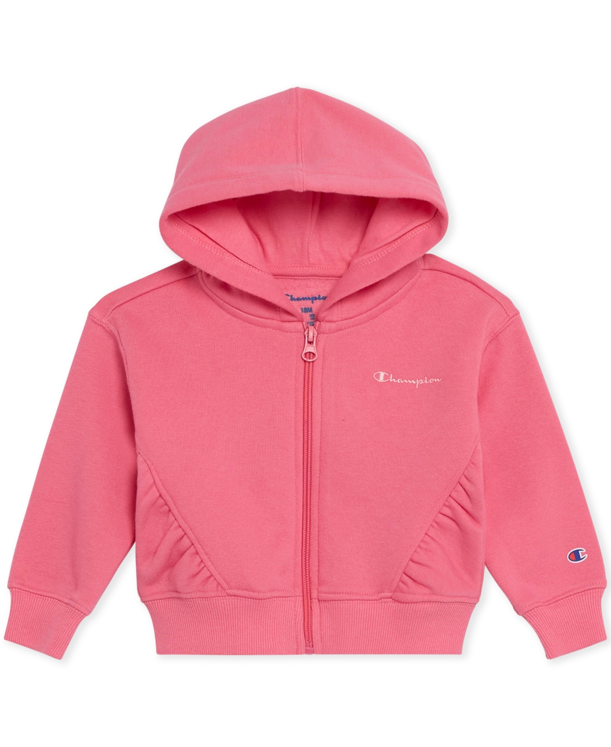 Champion Baby Girls 2-piece Hoodie And Bootcut Pants Set In Pink