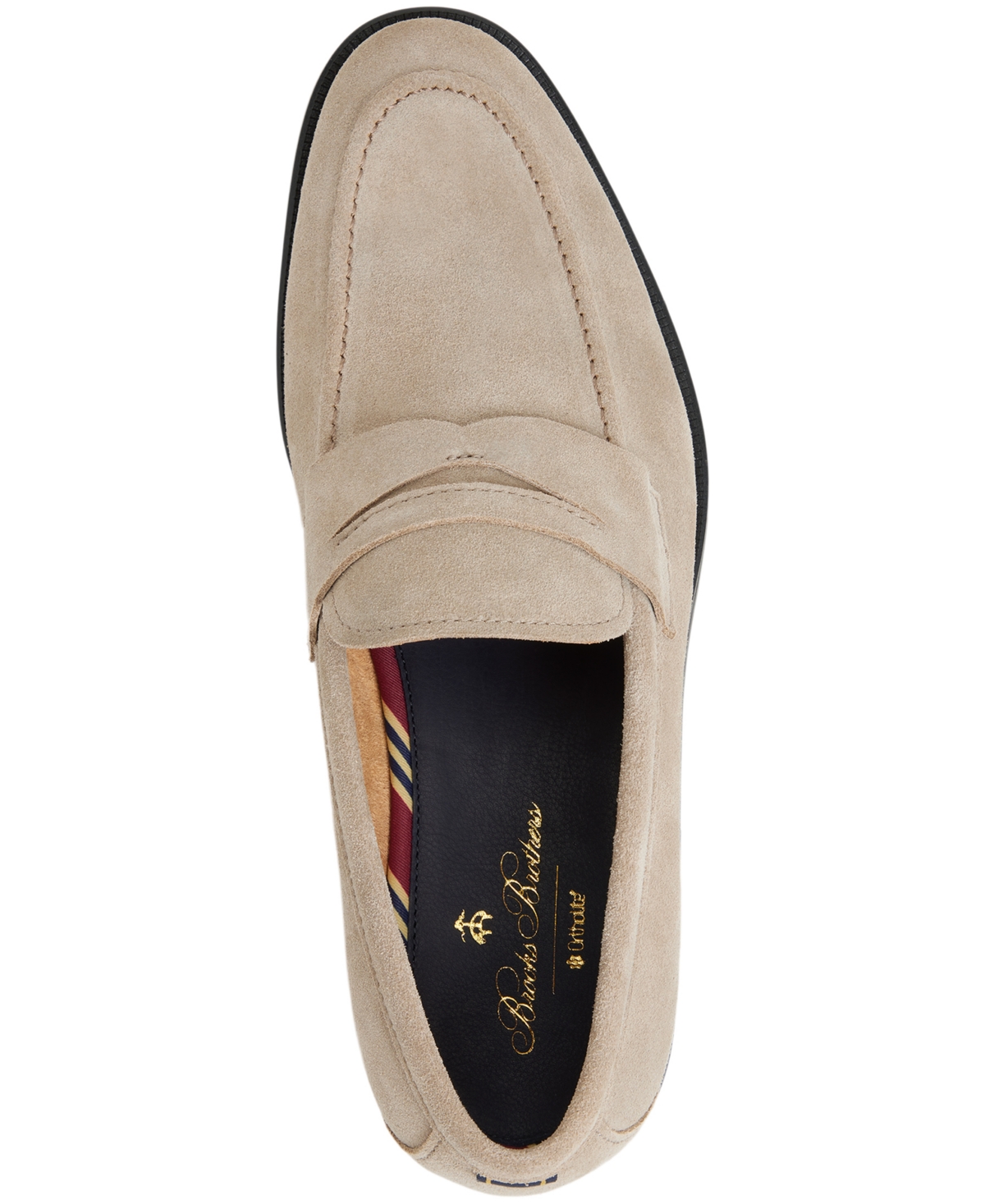 Brooks Brothers Glenrock Penny Loafer In Brown