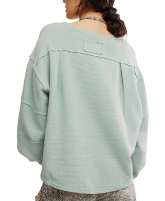 Women's Total Eclipse Ribbed Dolman-Sleeve T-Shirt