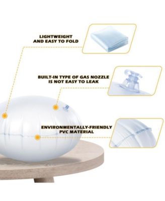 Cotton Kids Pod Swing Seat Blue Pink and Blue,Sensory Swing for Indoor and Outdoor