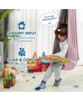 Sensory Swing for Kids with 360° Swivel