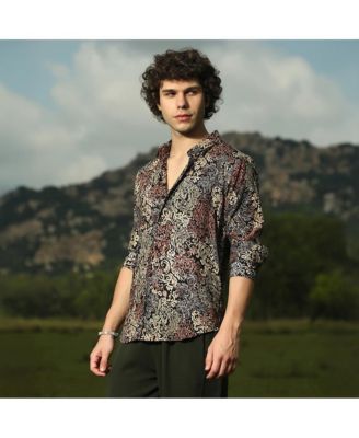 Men's Multicolour Regal Foliage Shirt