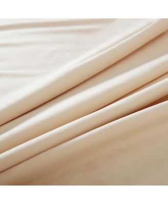 Heavyweight Wide Width 84-Inches Velvet Curtains Grommet Top (Single), 84" W x 96" L