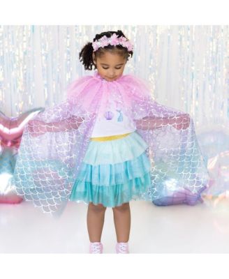 Toddler Girls Mermaid Cutie Short Sleeve T-Shirt