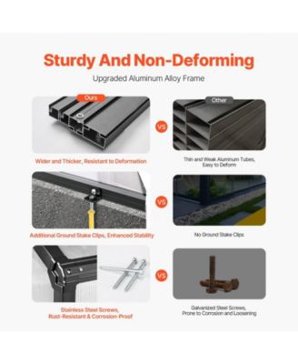 Polycarbonate Greenhouse Outdoor Walk-in Greenhouse for Garden