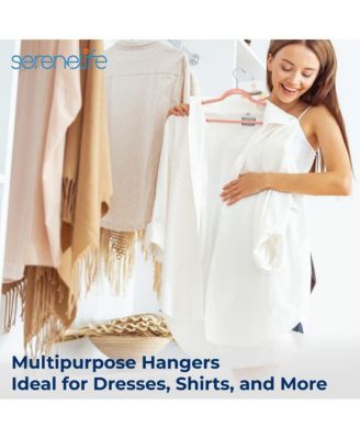 30 Pack Velvet Hangers - Non-Slip, 360° Swivel Hook - Ultra-Thin, Lightweight, Space Saving for Shirts, Sweaters, Hoodies, Kids Clothes