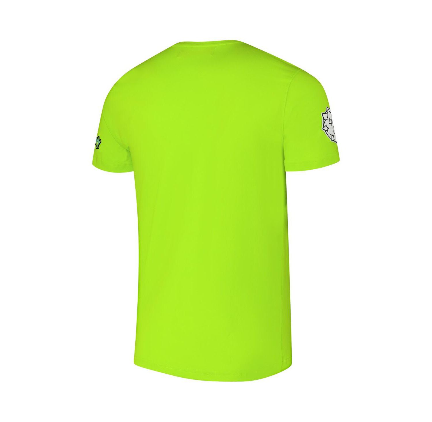 Men's Neon Green Rick and Morty Mr. Nimbus T-Shirt
