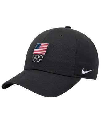 Nike - Men's Black Team USA Club Adjustable Hat