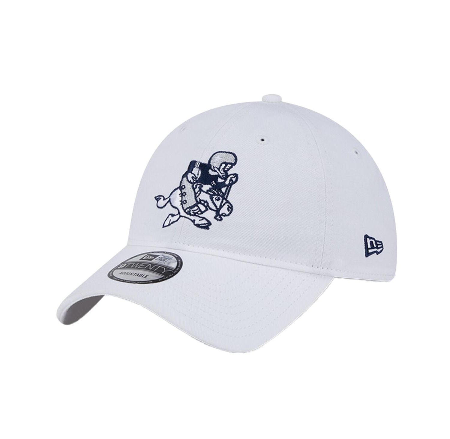 Men's White Dallas Cowboys Retro Main 9TWENTY Adjustable Hat
