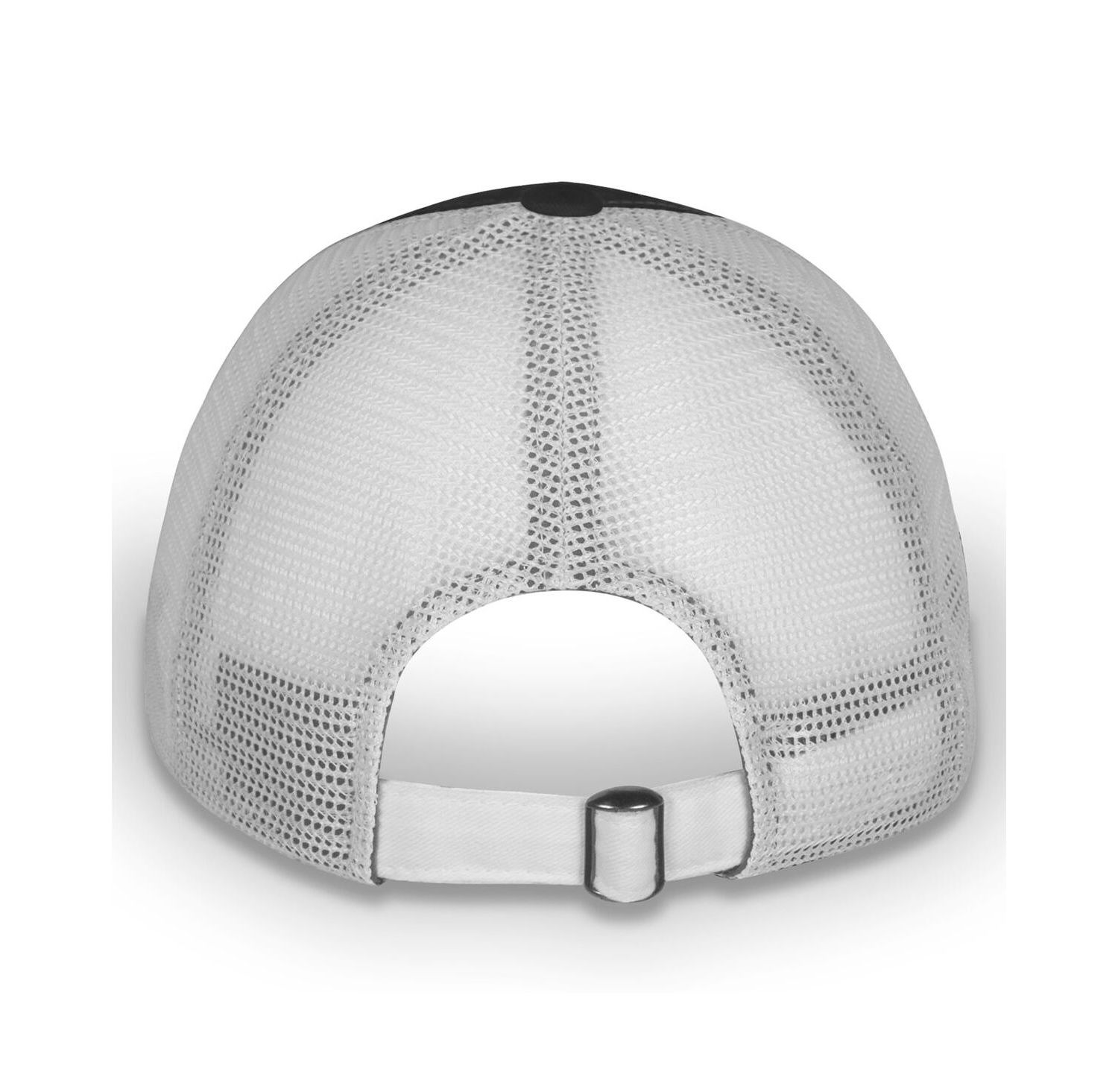 Women's Gray/White NASCAR Pit Box Adjustable Trucker Hat