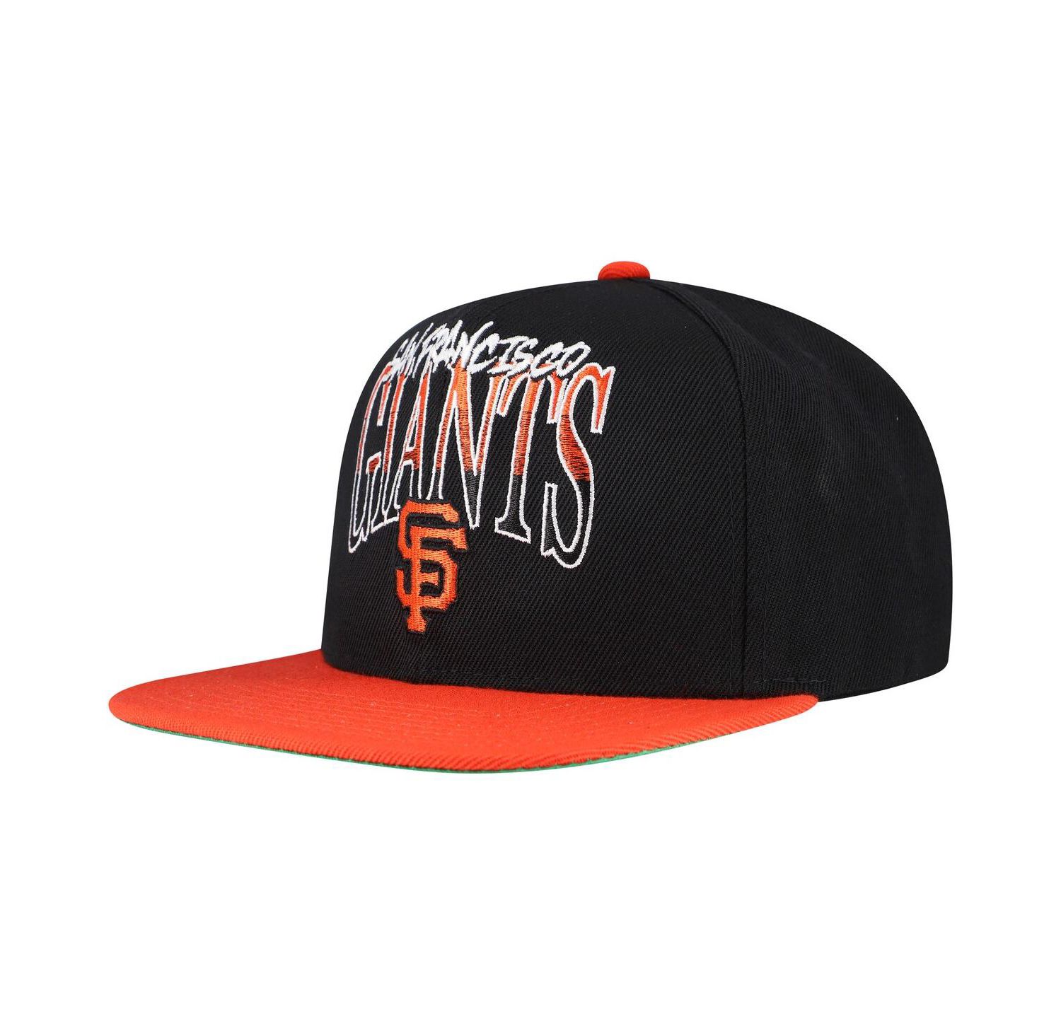 Men's Black San Francisco Giants Rise Up Snapback Hat