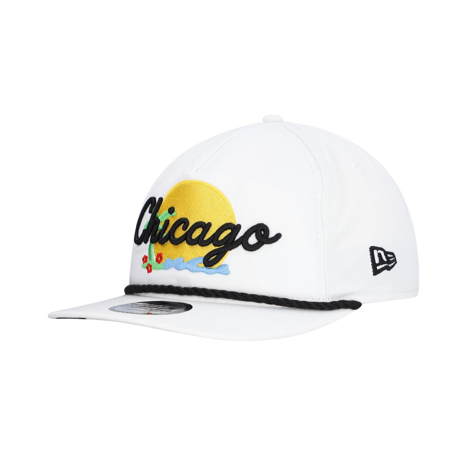 Men's White Chicago White Sox Paradise Golfer Adjustable Hat
