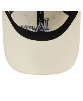 Women's Cream Los Angeles Dodgers Floral 9TWENTY Adjustable Hat