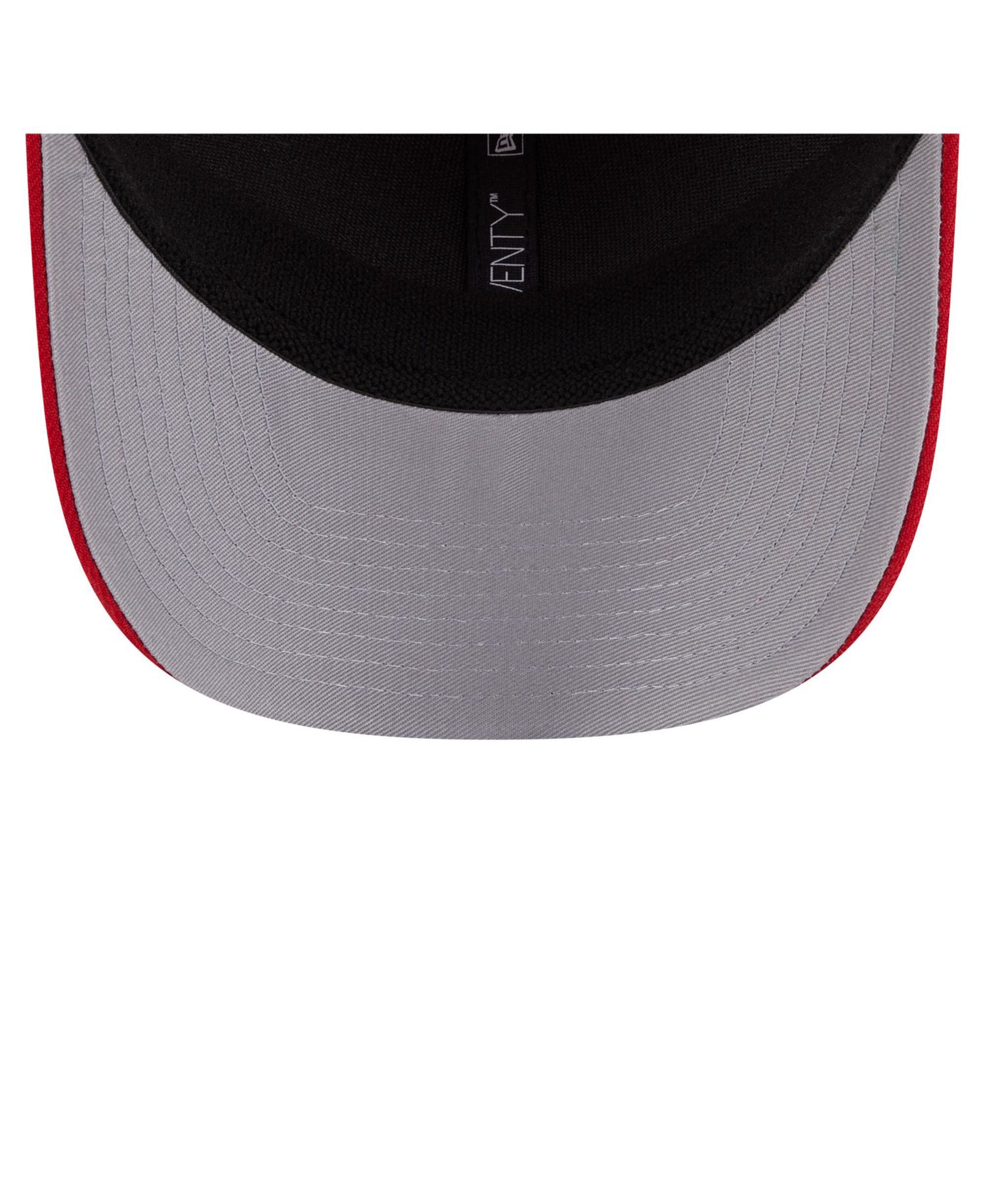 Men's Red Los Angeles Angels Flag 9SEVENTY Stretch-Snap Hat