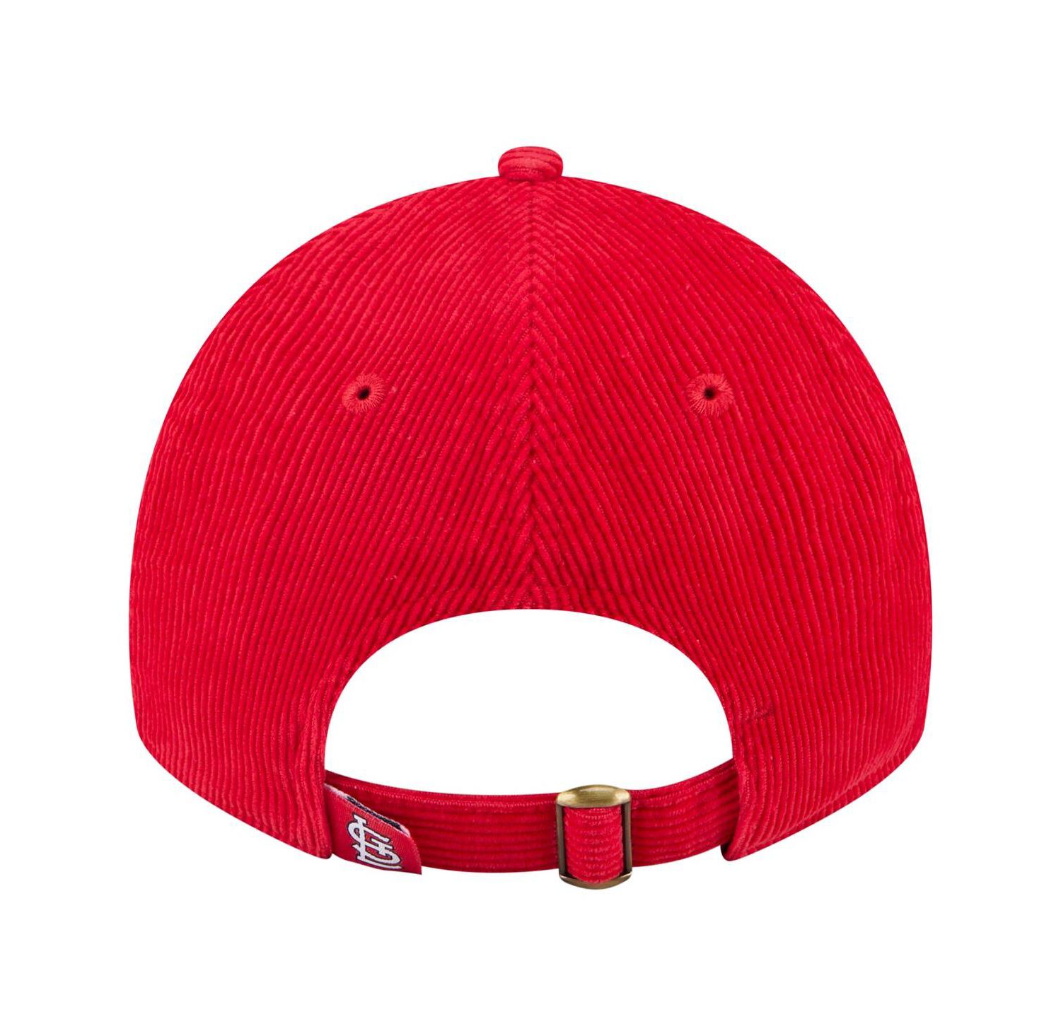 Women's Red St. Louis Cardinals Corduroy 9TWENTY Adjustable Hat