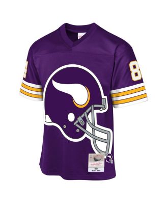 Big Boys and Girls&nbsp;Randy Moss Purple Minnesota Vikings 1998 Throwback Fashion Jersey