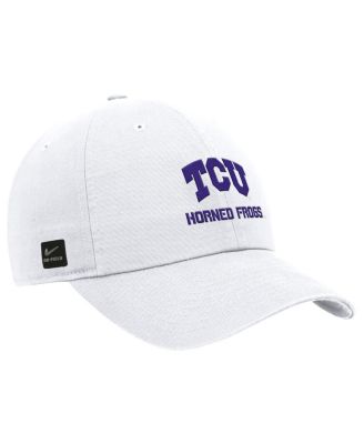 Nike - Men's White TCU Horned Frogs 2025 On-Field Club Adjustable Hat