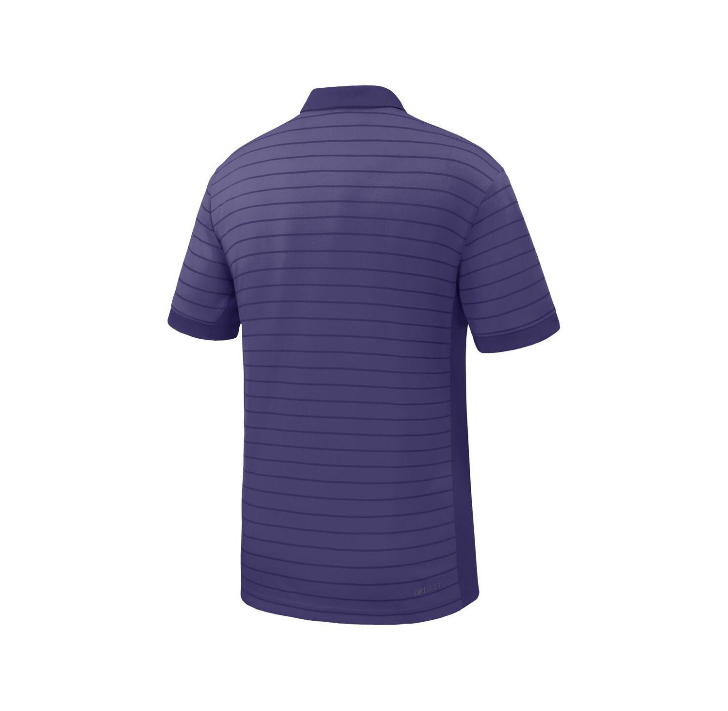 Men's Purple TCU Horned Frogs 2025 Early Season Coaches Sideline Victory Stripe Performance Polo Shirt