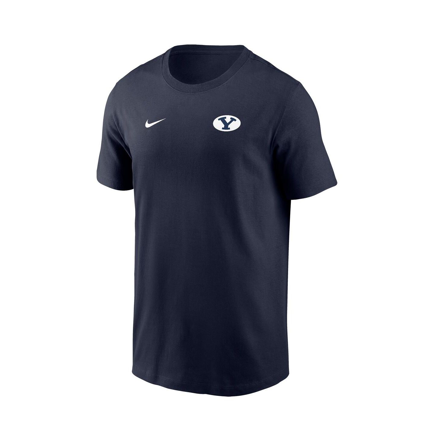 Мужская футболка Nike Navy BYU Cougars 2025 Sideline Legend Performance — фото 2
