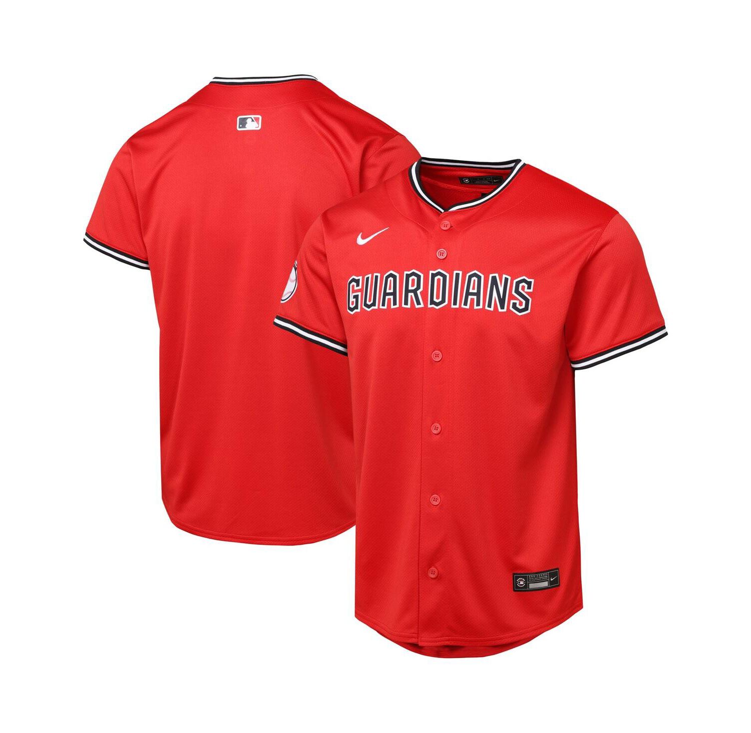 Big Boys and Girls Red Cleveland Guardians Alternate 2 Limited Jersey