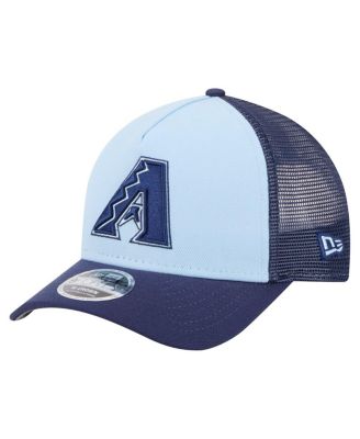Men's Light Blue/Navy Arizona Diamondbacks 2-Tone Color Pack 9FORTY M-Crown A-Frame Adjustable Hat