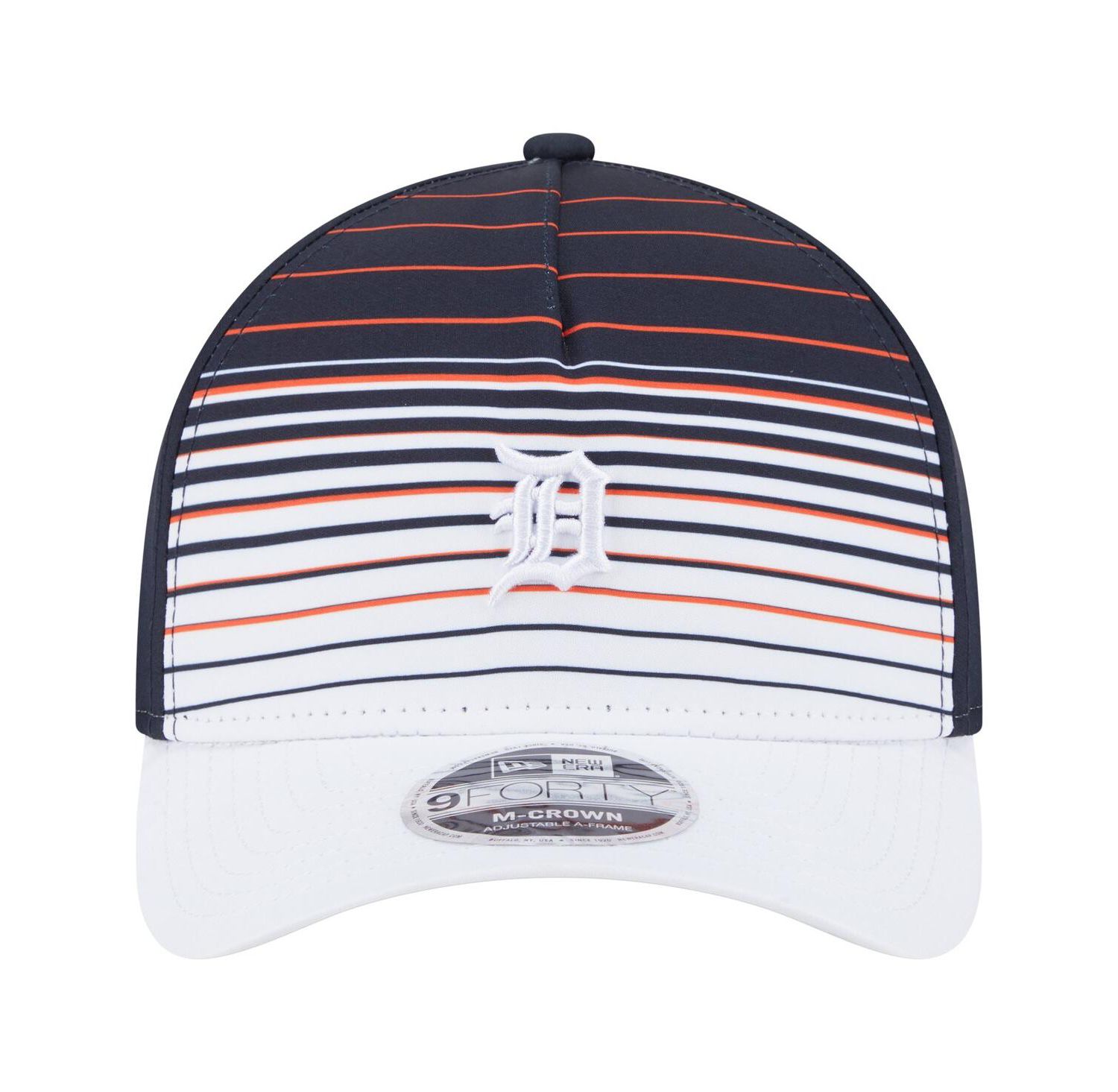 Men's Navy Detroit Tigers Gradient 9FORTY M-Crown Adjustable Hat