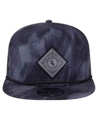 Men's Navy Chicago White Sox Printed Golfer Snapback Hat