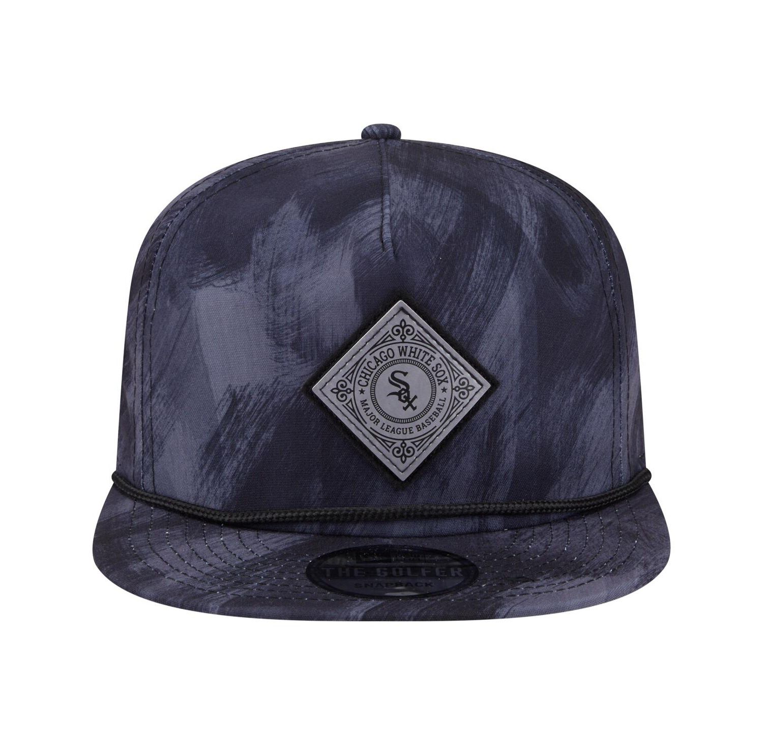 Men's Navy Chicago White Sox Printed Golfer Snapback Hat