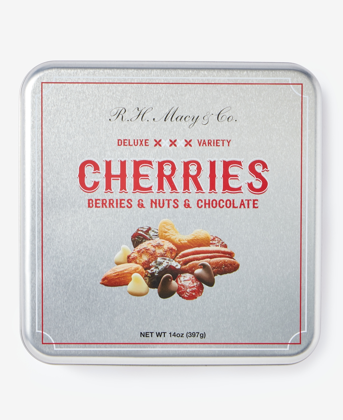 R.h Macy & Co. Holiday Deluxe Assortment Cherries, Berries, Nuts & Chocolate, 14 oz.