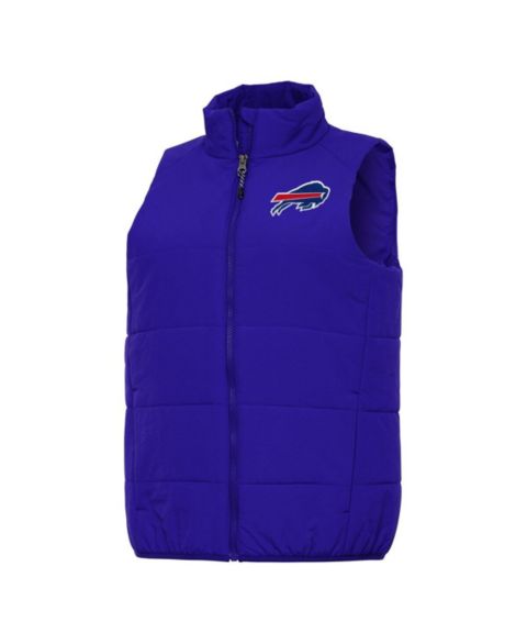 Женские жилеты Antigua Women's Royal Buffalo Bills Experience Full-Zip Vest