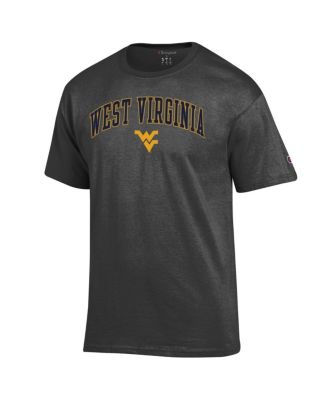 Men's&nbsp;Charcoal West Virginia Mountaineers Arched Logo T-Shirt